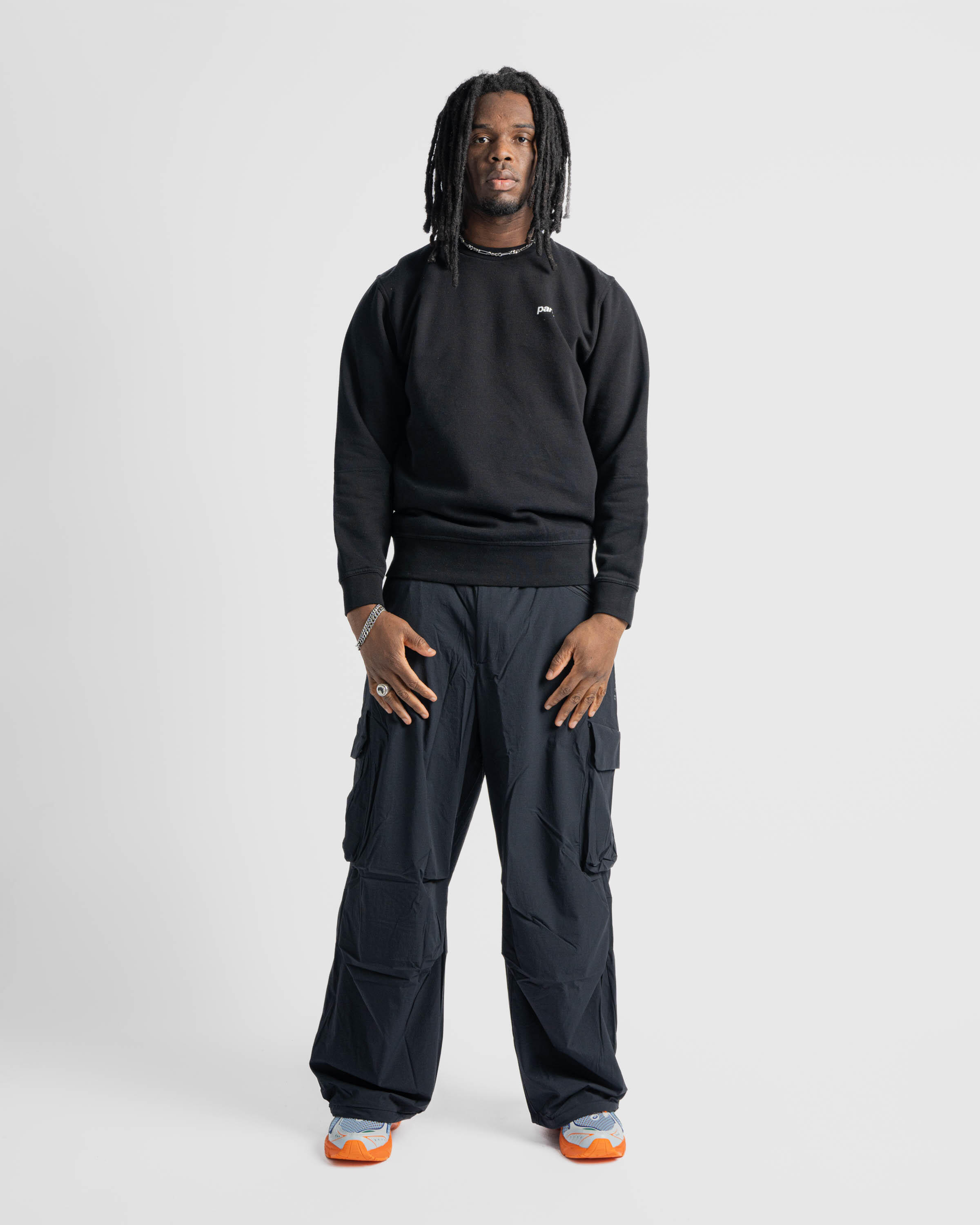 Parel Studios Back Print Crewneck | parel-069-blk | AFEW STORE